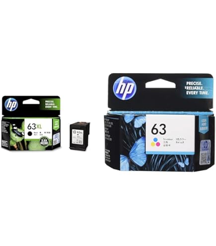 Amazon.co.jp: HP 63XL 純正 インクカートリッジ カラー増量